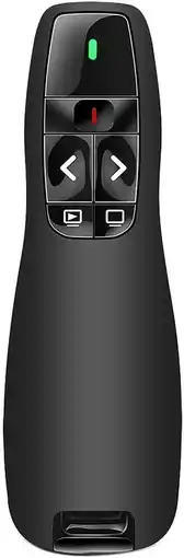 Amazon Powerpoint Clicker voor presentatie, 2,4 GHz draadloze presentatie op afstand pointer PPT Clicker Slide Advancer Computer Cli aanbieding