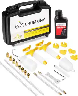 Amazon CHUMXINY Ontluchtingskit voor Shimano, TEKTRO, TRP hydraulische schijfremmen, MTB-remontluchtingsset inclusief messing connec aanbieding