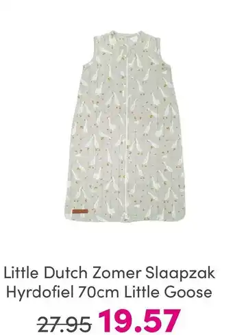 Baby & Tiener Little Dutch Zomer Slaapzak Hyrdofiel 70cm Little Goose aanbieding