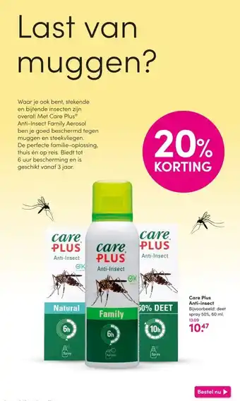 DA Care Plus Anti-insect aanbieding