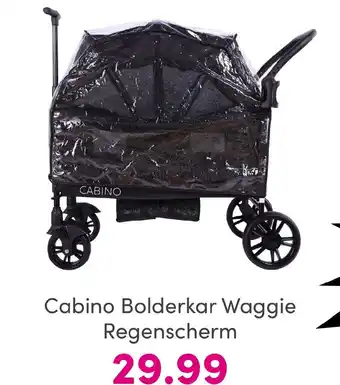 Baby & Tiener Cabino Bolderkar Waggie Regenscherm aanbieding