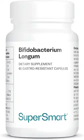 Amazon Supersmart - Bifidobacterium Longum 75 mg per portie - Probiotica & prebiotica voor darmgezondheid en darmflora | Non-GMO & G aanbieding