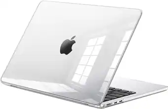 Amazon BlueSwan Hoesje compatibel voor Macbook Air 13,6 inch M2 A2681 M3 A3113, uitgebracht in 2022 2024, ultradunne pc-beschermhoes aanbieding