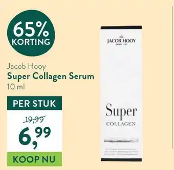 Holland & Barrett Jacob hooy super collagen serum aanbieding