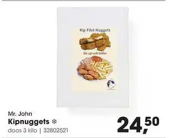 HANOS Mr. John kipnuggets aanbieding