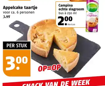 Poiesz Appelcake taartje aanbieding