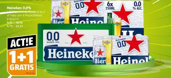Poiesz Heineken 0.0% aanbieding