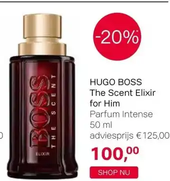 Pour Vous HUGO BOSS The Scent Elixir for Him 50 ml aanbieding