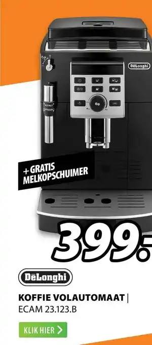 Expert DēLonghi Koffie Volautomaat | ECAM 23.123.B aanbieding