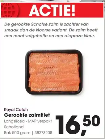 HANOS Royal Catch Gerookte zalmfilet aanbieding