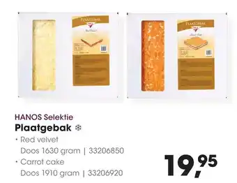 HANOS HANOS Selektie Plaatgebak aanbieding