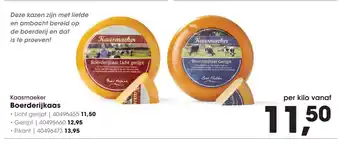 HANOS Kaasmaeker Boerderijkaas aanbieding