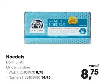 HANOS Noedels aanbieding