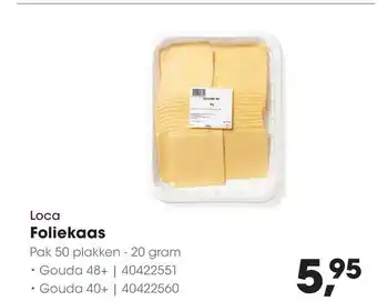 HANOS Loca Foliekaas aanbieding