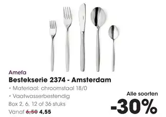 HANOS Amefa Bestekserie 2374 - Amsterdam aanbieding