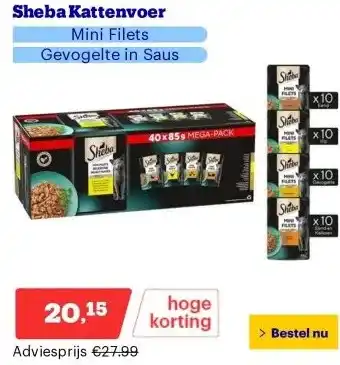 Bol.com Sheba Kattenvoer aanbieding