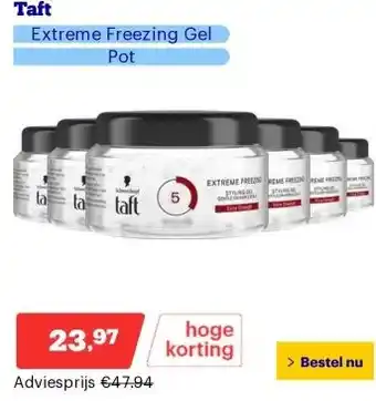 Bol.com Taft aanbieding