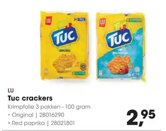 HANOS LU Tuc crackers aanbieding