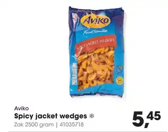 HANOS Aviko Spicy jacket wedges aanbieding