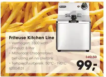 HANOS Friteuse Kitchen Line aanbieding