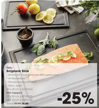 HANOS Gefu Snijplank Slize aanbieding
