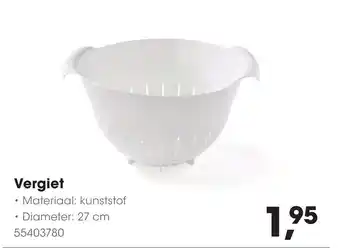 HANOS Vergiet aanbieding