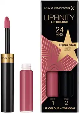 Amazon Max Factor Lipfinity Lip Colour Lippenstift 84 Rising Star aanbieding