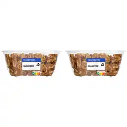 Albert Heijn AH Walnoten ongezouten 2-pack aanbieding