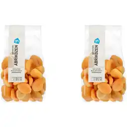 Albert Heijn AH Gewelde gedroogde abrikozen 2-pack aanbieding