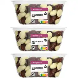 Albert Heijn AH Chocolade amandelen mix 3-pack aanbieding