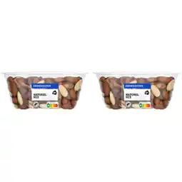 Albert Heijn AH Notenmix ongezouten 2-pack aanbieding