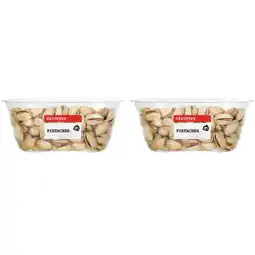 Albert Heijn AH Pistachenoten gezouten 2-pack aanbieding