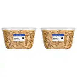Albert Heijn AH Pinda's extra groot ongezouten 2-pack aanbieding