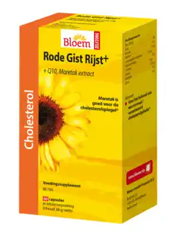 De Online Drogist Bloem Rode Gist Rijst Plus Capsules aanbieding