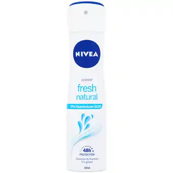 Dekamarkt Nivea Deospray fresh natural aanbieding