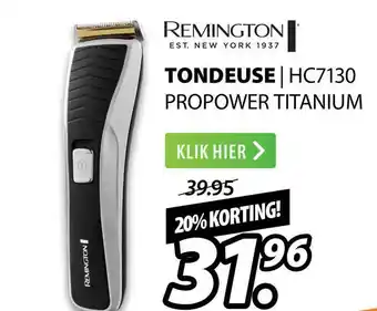 Expert Remington tondeuse | hc7130 propower titanium aanbieding