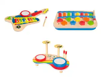 Lidl Playtive Houten muziekset aanbieding