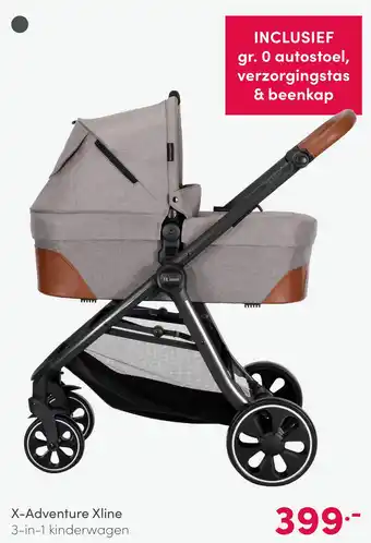 Baby & Tiener X-Adventure Xline 3-in-1 aanbieding