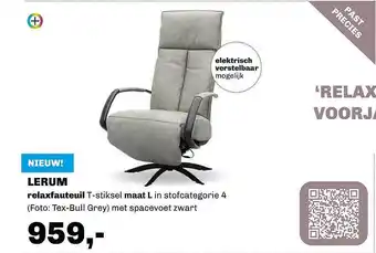 Trendhopper Lerum relaxfauteuil aanbieding