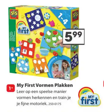 Top1Toys My First Vormen Plakken aanbieding