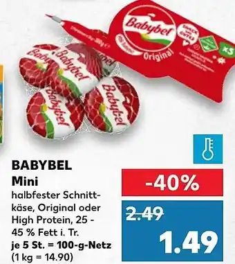 Kaufland DE BABYBEL Mini aanbieding