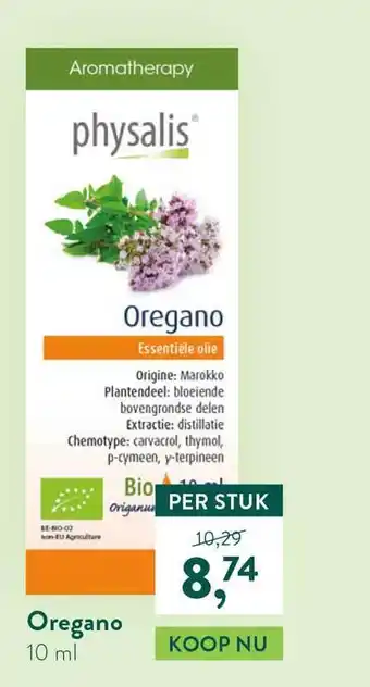 Holland & Barrett Physalis oregano 10 ml aanbieding