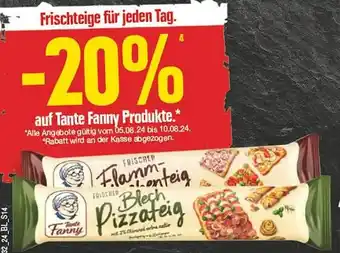 Edeka DE Frischteige für jeden Tag. -20% aanbieding