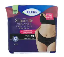 De Online Drogist TENA Silhouette Underwear Low Waist Normal Noir M aanbieding