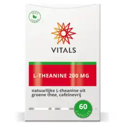 De Online Drogist Vitals L-Theanine 200mg Capsules aanbieding