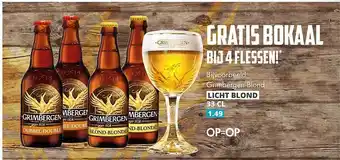Mitra Grimbergen blond aanbieding