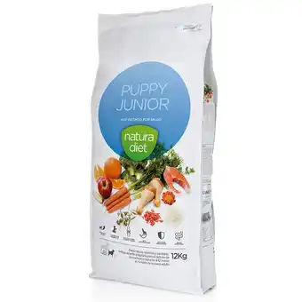 Zooplus 2x 12kg Natura Diet Puppy & Junior Kip droogvoer voor honden aanbieding