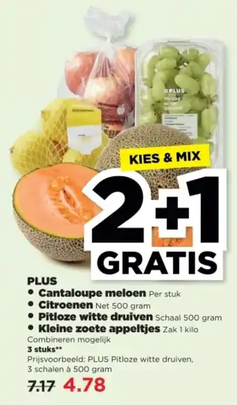 PLUS Kies & mix aanbieding