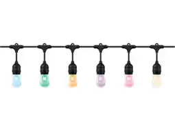 MediaMarkt WIZ Lichtsnoer Voor Buiten - Gekleurd En Wit Licht Slimme Ledlamp Zwart aanbieding
