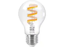 MediaMarkt WIZ Lamp Filament E27 - Gekleurd En Wit Licht Slimme Ledlamp Transparant aanbieding